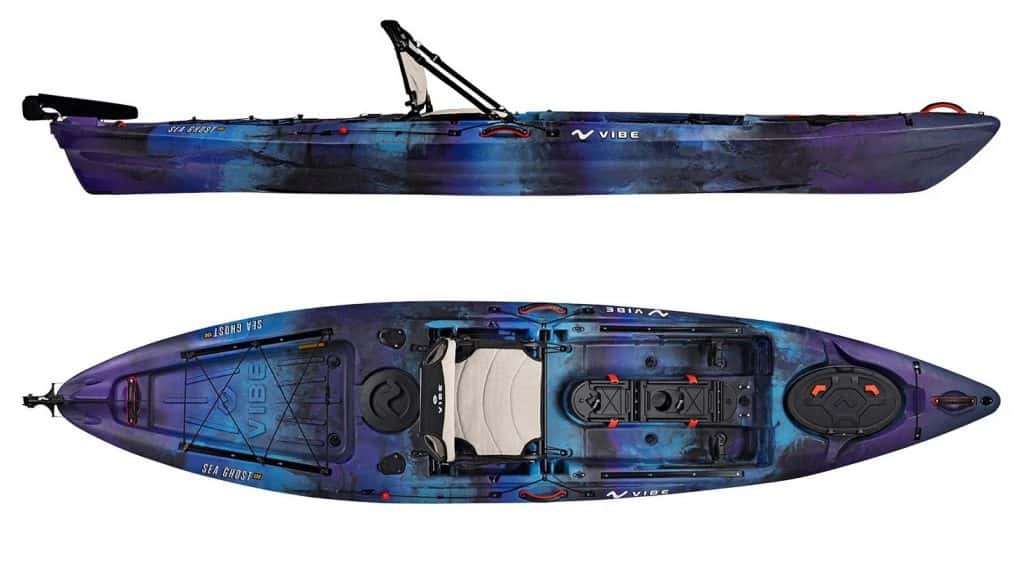 Vibe Sea Ghost 130 fishing kayak