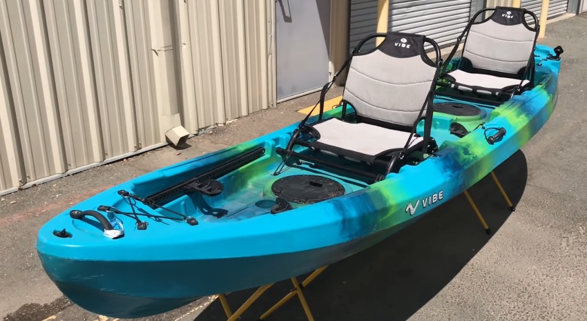 Vibe Yellowfin 130T seats