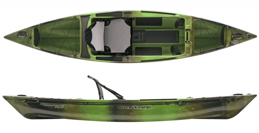 Native Ultimate 12 fishing kayak/canoe