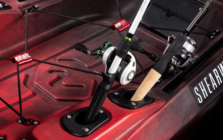 Vibe Shearwater 125 rod holders