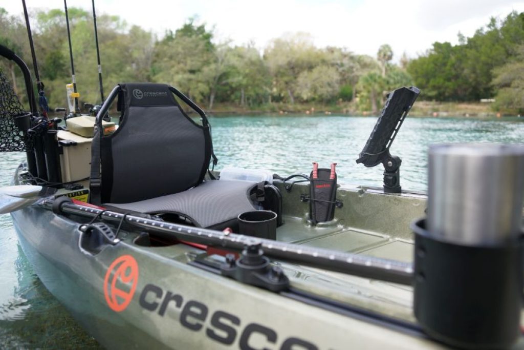 Crescent CK1 Venture kayak: gear tracks