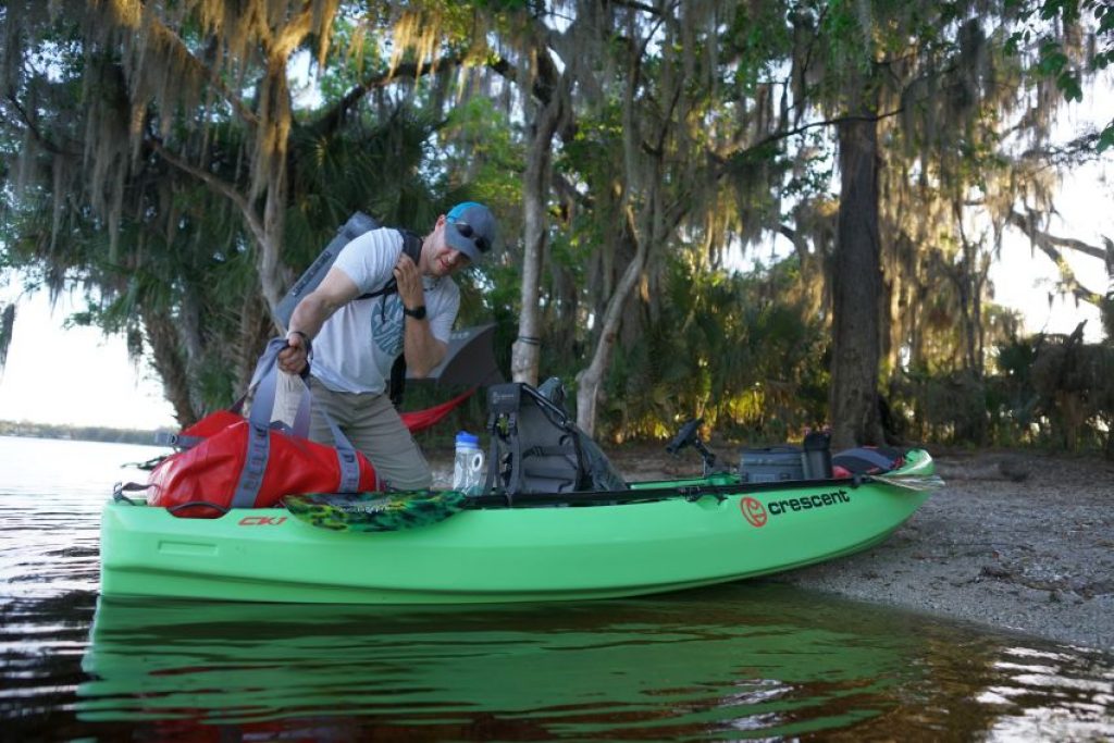 Crescent CK1 Venture kayak: lots of load capacity