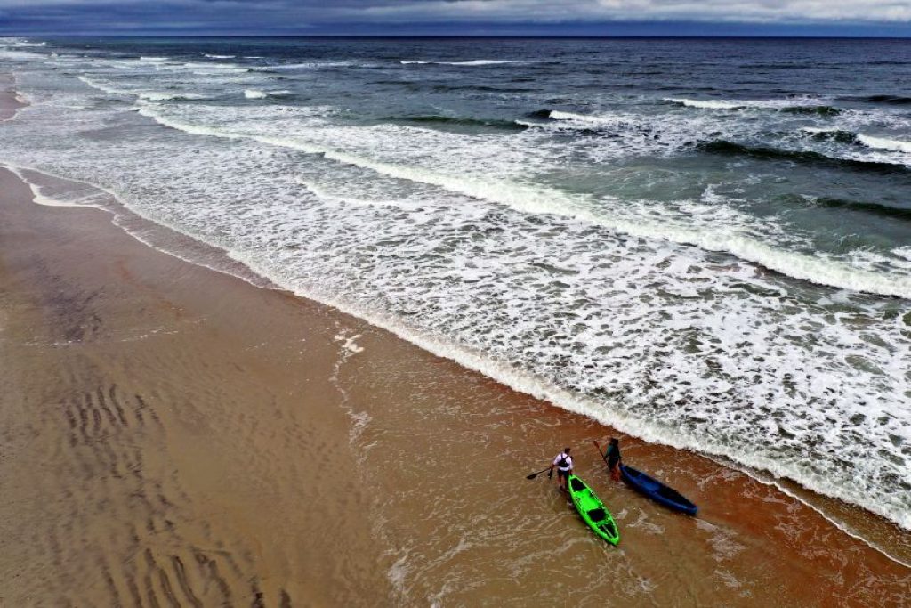 Crescent CK1 Venture kayak on the beach