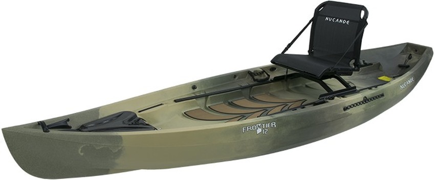 NuCanoe Customs: Frontier 12 Tandem Fishing Kayak + Trolling Motor 