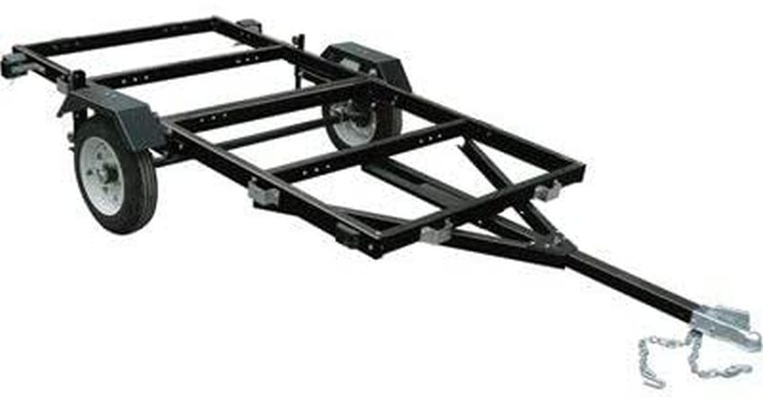 Ironton 4ft. x 8ft. Steel Folding Utility Trailer Kit