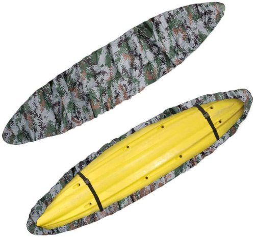 Waterproof Canoe Cover 8.8-10.2ft Storage Dust Kayak Cover UV Protection Sunblock Shield 2 Sizes Select HENAYUK Kayak Cover 