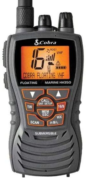 Cobra MR HH350 FLT Handheld Floating VHF Radio