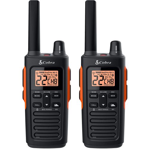 Cobra RX680 2 Watt Rugged Walkie Talkies