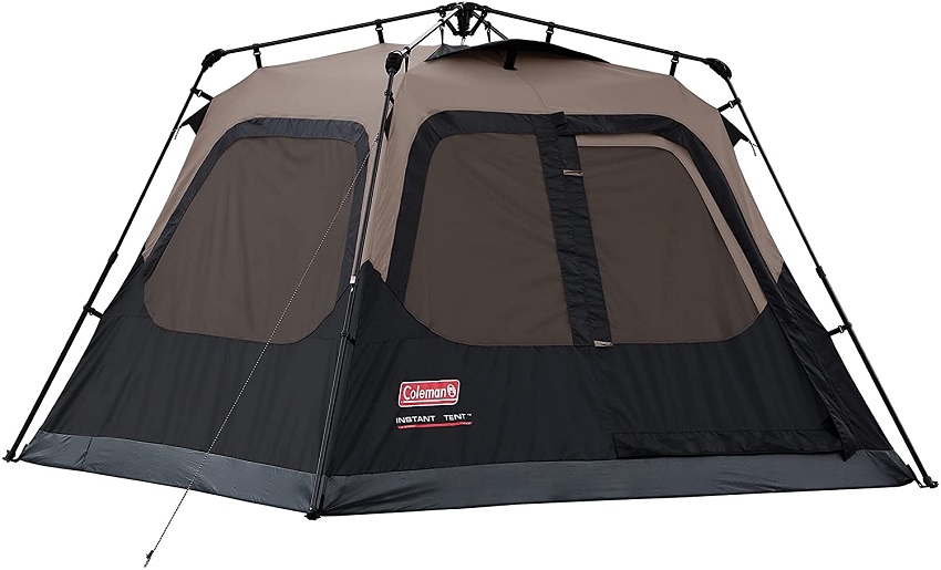 Coleman 4-Person Cabin Camping Tent With Instant Setup