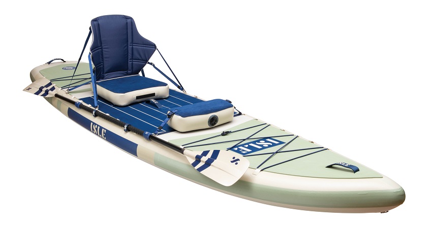 Isle Switch 2 in 1 Inflatable Kayak & Paddle Board Package