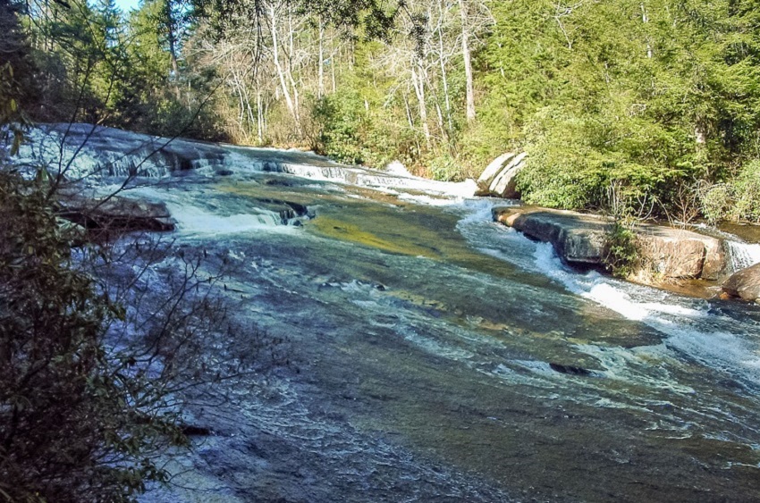 Grassy Creek whitewater river