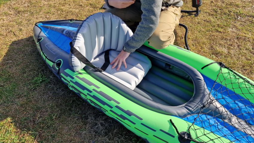 Intex Challenger K1 kayak