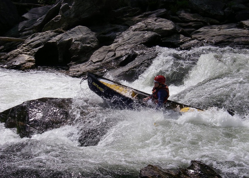 Whitewater Canoeing on the Chattooga River