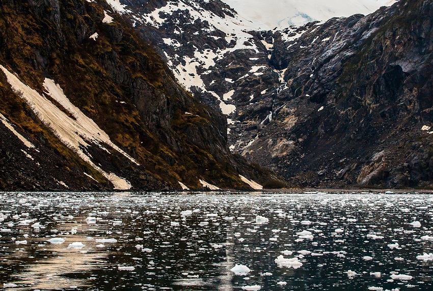 Icebergs in Kenai Fjords National Park, Aialik Glacier