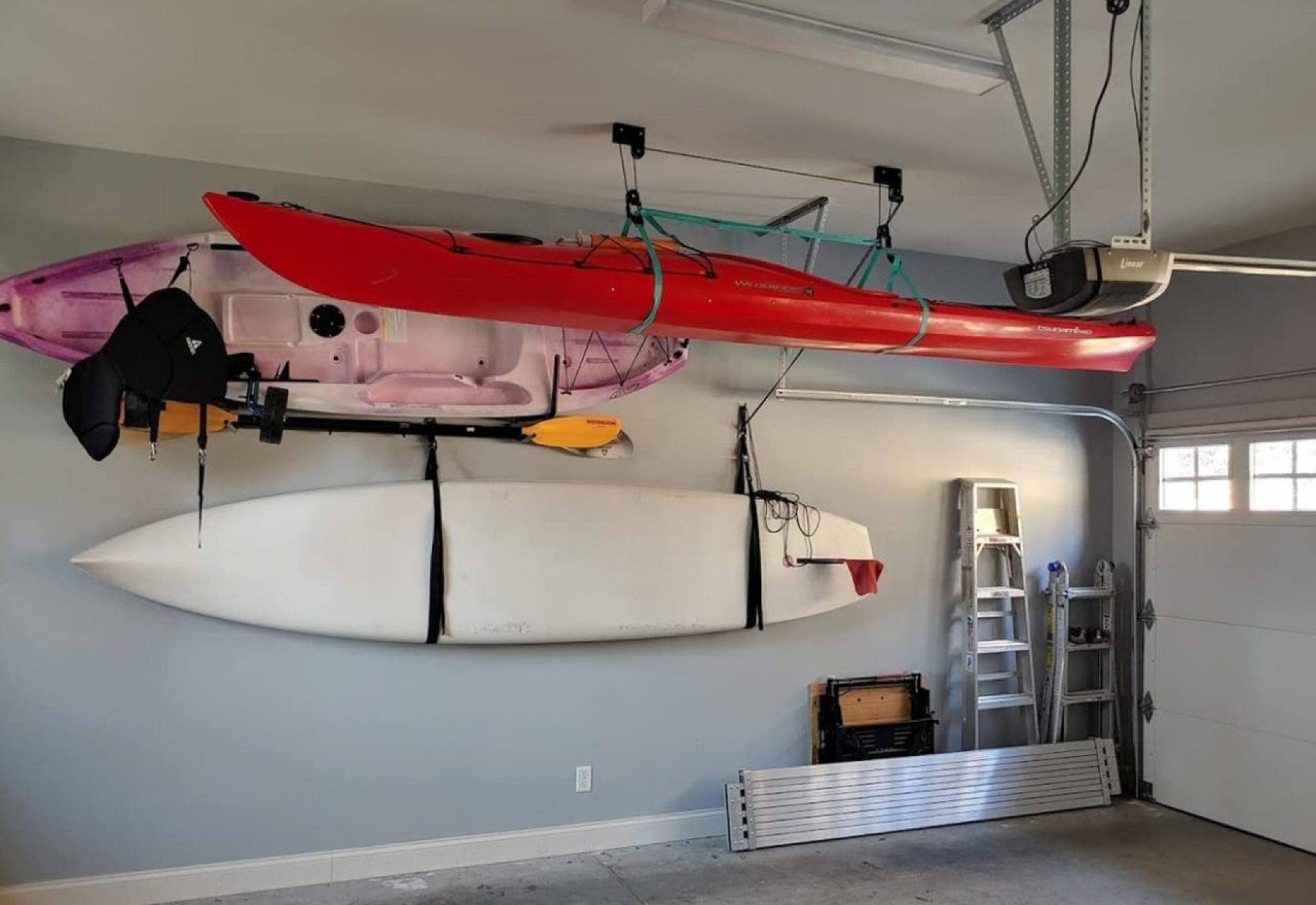 Storing a Kayak in a Garage Best Kayak Storage Ideas