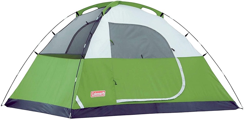Coleman Sundome 4-Person Camping Tent door