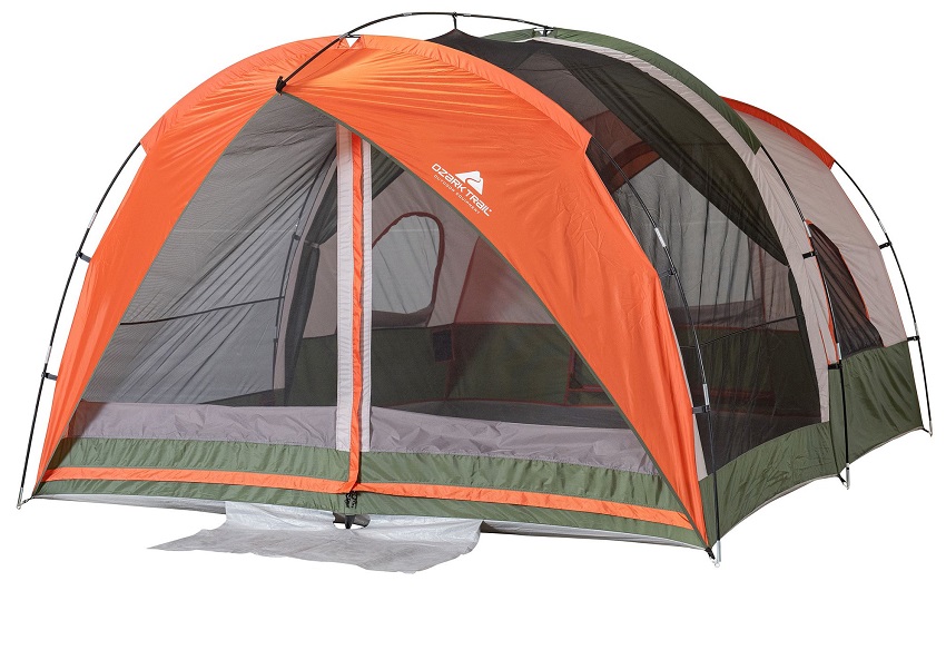 Ozark Trail 8-Person Dome Tunnel Tent without a rainfly