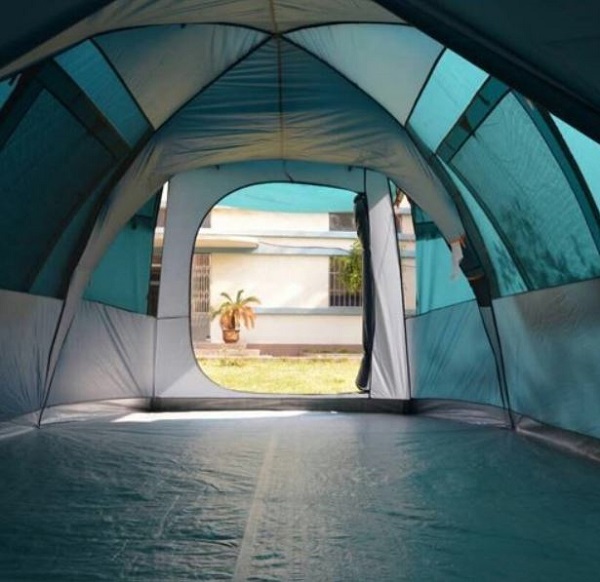 Interior of the NTK Arizona GT 11 to 12 Person Tent