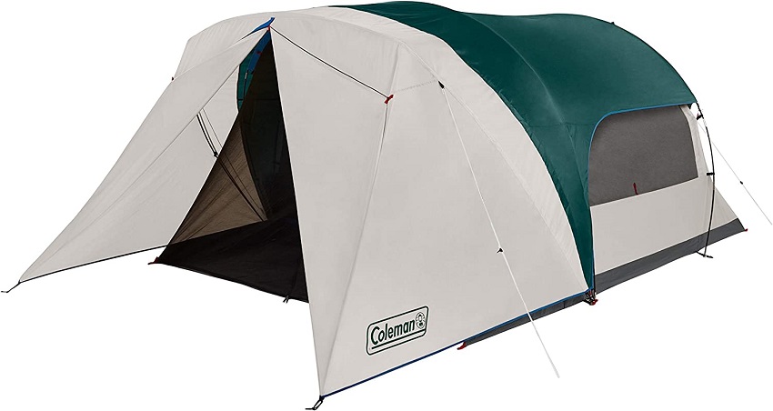 Coleman Cabin Camping Tent with Weatherproof Screen Room