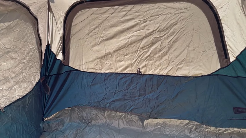 Windows of the Coleman Instant 6-Person Cabin Tent