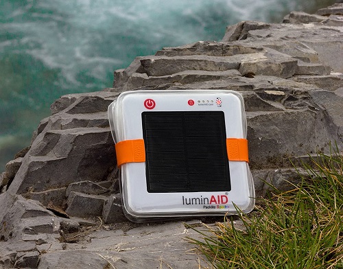 A solar inflatable lantern