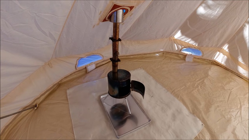 PlayDo Cotton Canvas Bell Tent