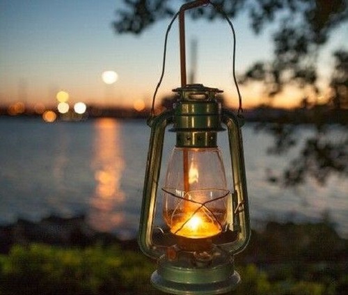 A propane lantern