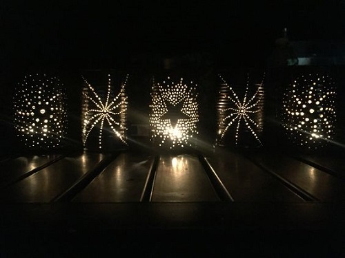 Tin Can Lanterns