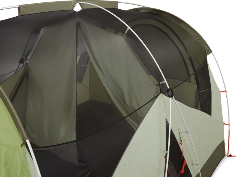 Mesh ceiling and side panels of the REI Co-op Wonderland 6 Tent