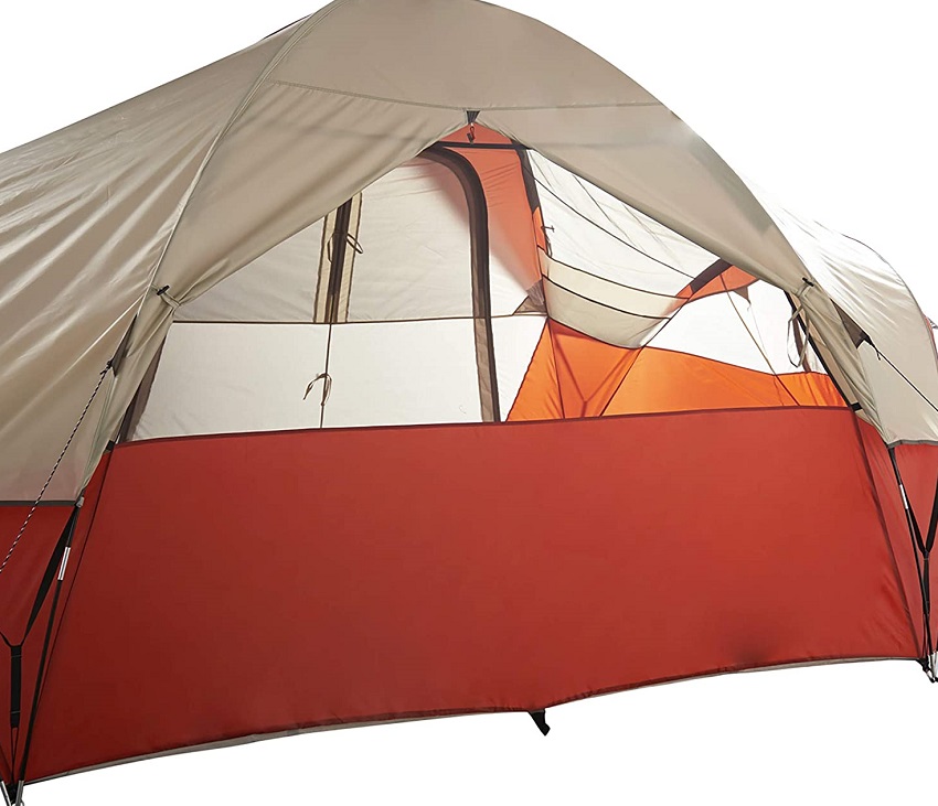 Wenzel Bristlecone 8-Person Dome Tent with open window