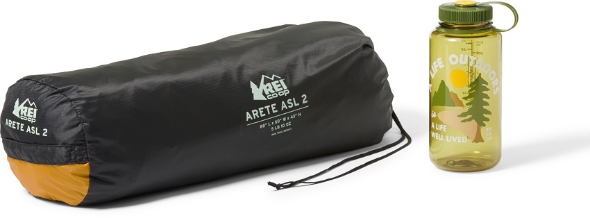 REI Co-op Arete ASL 2 tent packed size