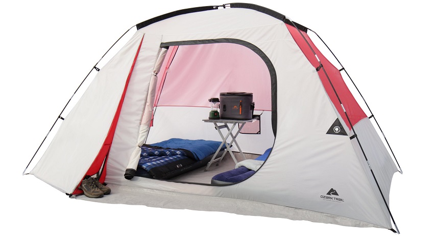 Ozark Trail 6-Person Dome Outdoor Camping Tent without a rainfly
