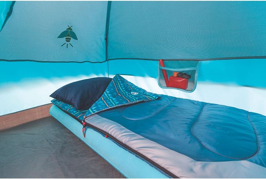 Interior of the Coleman Kids Wonder Lake 2-Person Tent