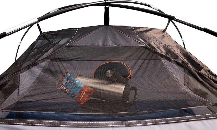Eureka Tetragon NX 2 Person Tent ventilation and gear pocket
