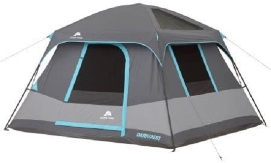 Ozark Trail 6-Person Dark Rest Instant Cabin Tent