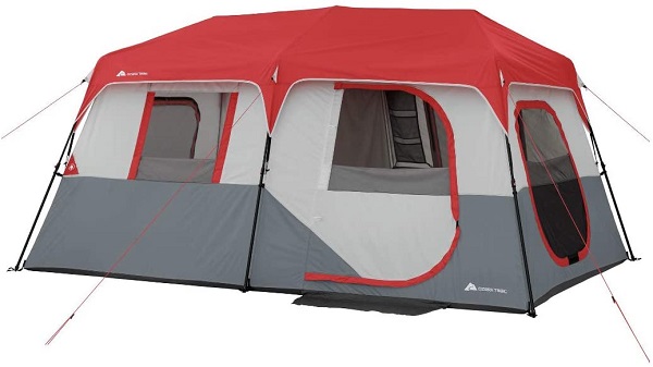 Ozark Trail Instant Cabin Tent with Built in Cabin Lights