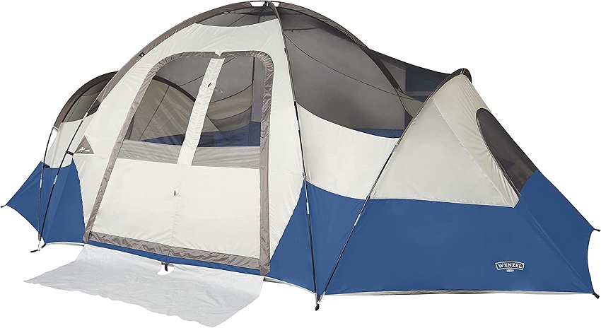 Wenzel Pinyon 10 Person Dome Tent without a rainfly