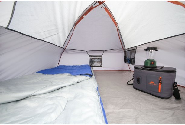 Inside Ozark Trail 3-Person Dome Tent interior