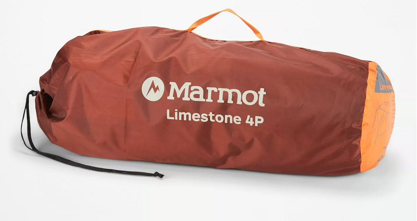 Marmot Limestone 4P tent packed size