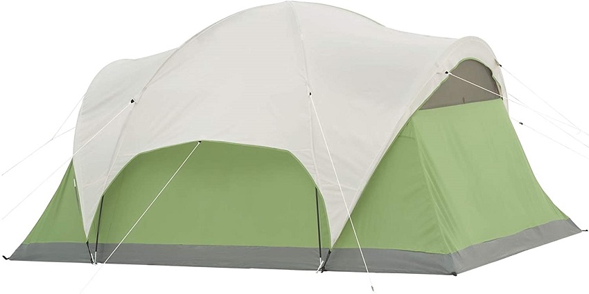 Coleman’s 6-Person Montana Cabin Camping Tent rain protection