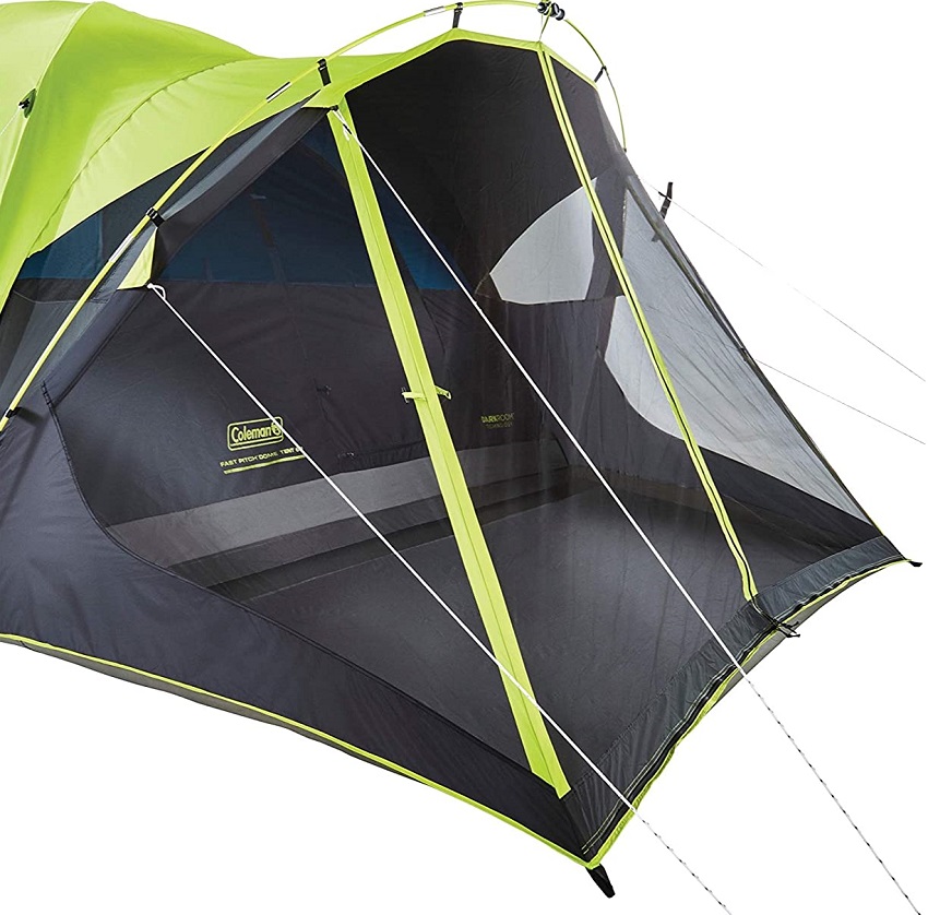 Coleman Carlsbad 6-Person Dome Tent's screen room