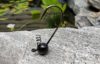 50 Pieces Twist Lock Outdoor Fishing Crank Hooks Soft Bait
