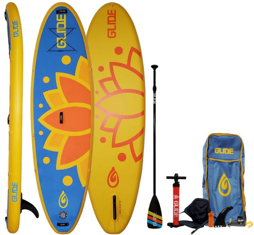 Glide 02 Lotus Inflatable SUP Yoga Package