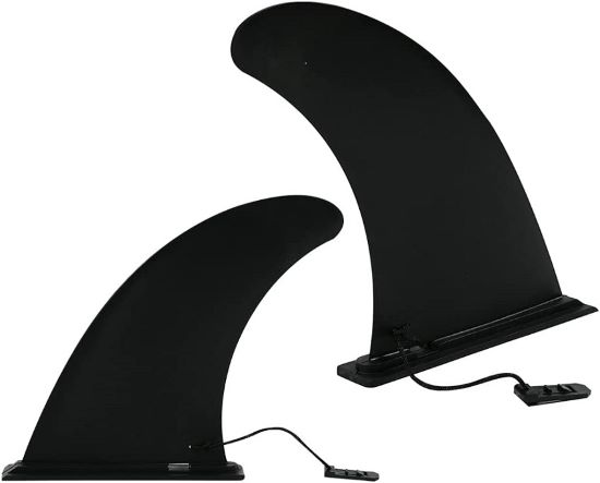 2 black spare fins