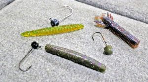 Ned rig jigheads and baits