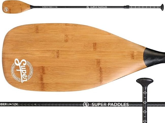 Super Paddles Carbon Fiber SUP Paddle