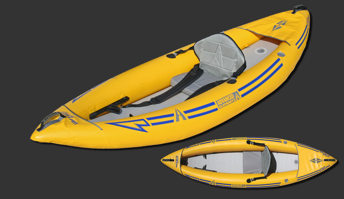 ADVANCED ELEMENTS Attack Pro Inflatable Kayak 